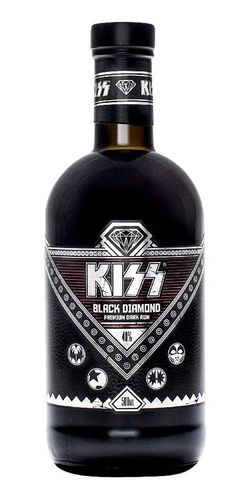 Kiss „ Black Diamond ” aged Caribbean rum 40% vol. 0.50 l