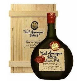 Armagnac Delord 1993 0,7l 40% Dřevěný box