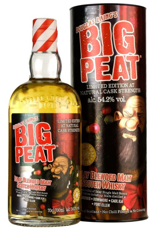 Big Peat Blended Malt Scotch Whisky 0,7l 54,2% Christmas Edition