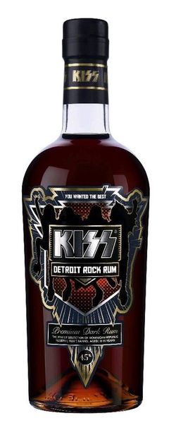 Kiss Detroit Rock city Rum 45 % 0,7 l