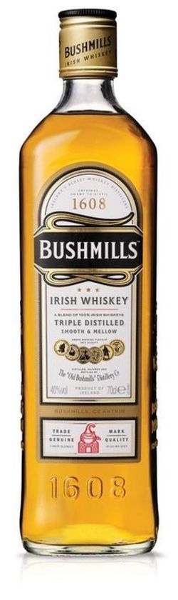 Bushmills 1l +2 sklenice