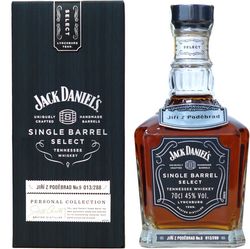 Jack Daniel's Single Barrel Select  Jiří z Poděbrad No.9 0,7l 45% L.E.